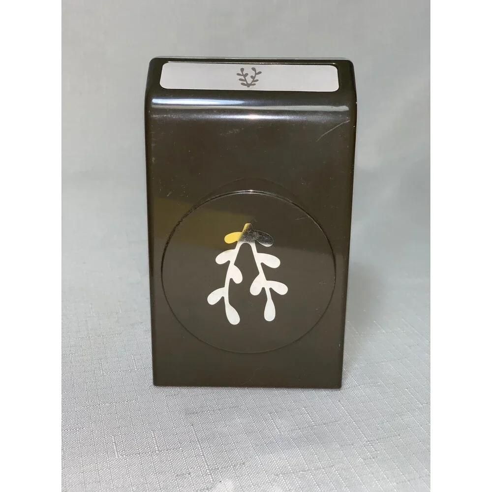 Stampin Up! Sprig Punch Invitation Craft Note Card Cutter Scrapbook Leaf Stem